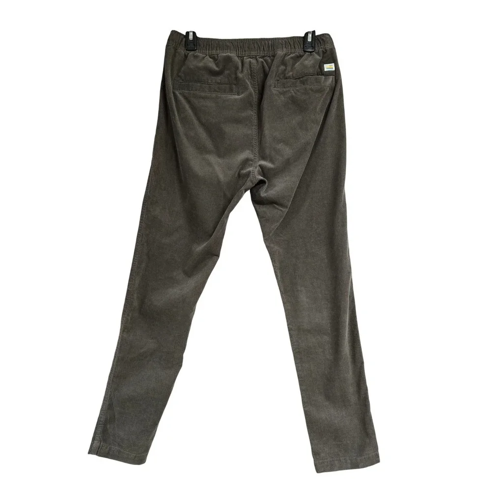 Vuori Optimist Corduroy Pants Stretch Slim Straight Brown‎ Gray Men's Size M